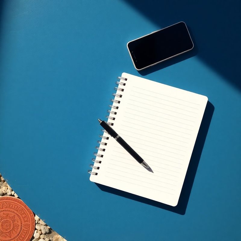 Notes, olovka i pametni telefon na stolu